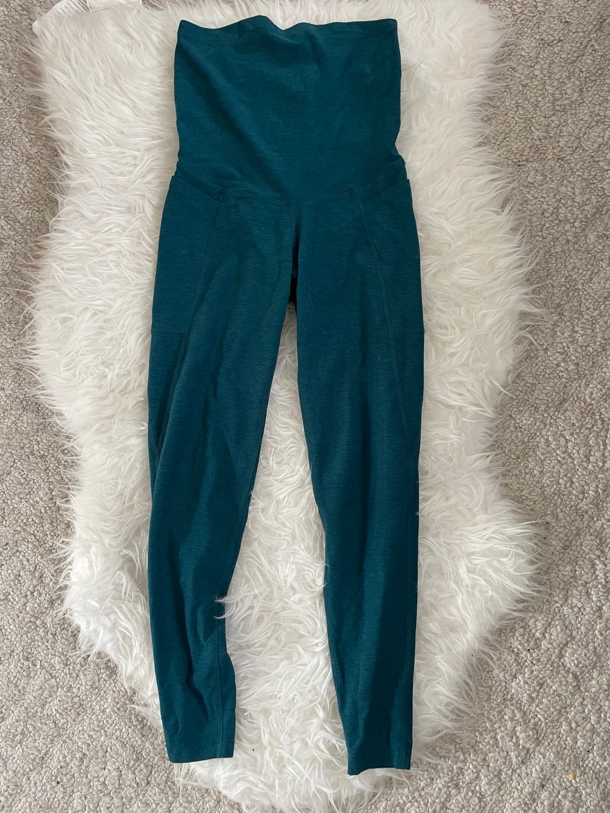 Beyond Yoga Beyond The Bump Spacedye Maternity Love The Bump Leggings Small