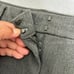 Express Editor Women’s Super High-Rise Straight Leg Gray Trouser - 14S