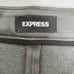 Express Editor Women’s Super High-Rise Straight Leg Gray Trouser - 14S