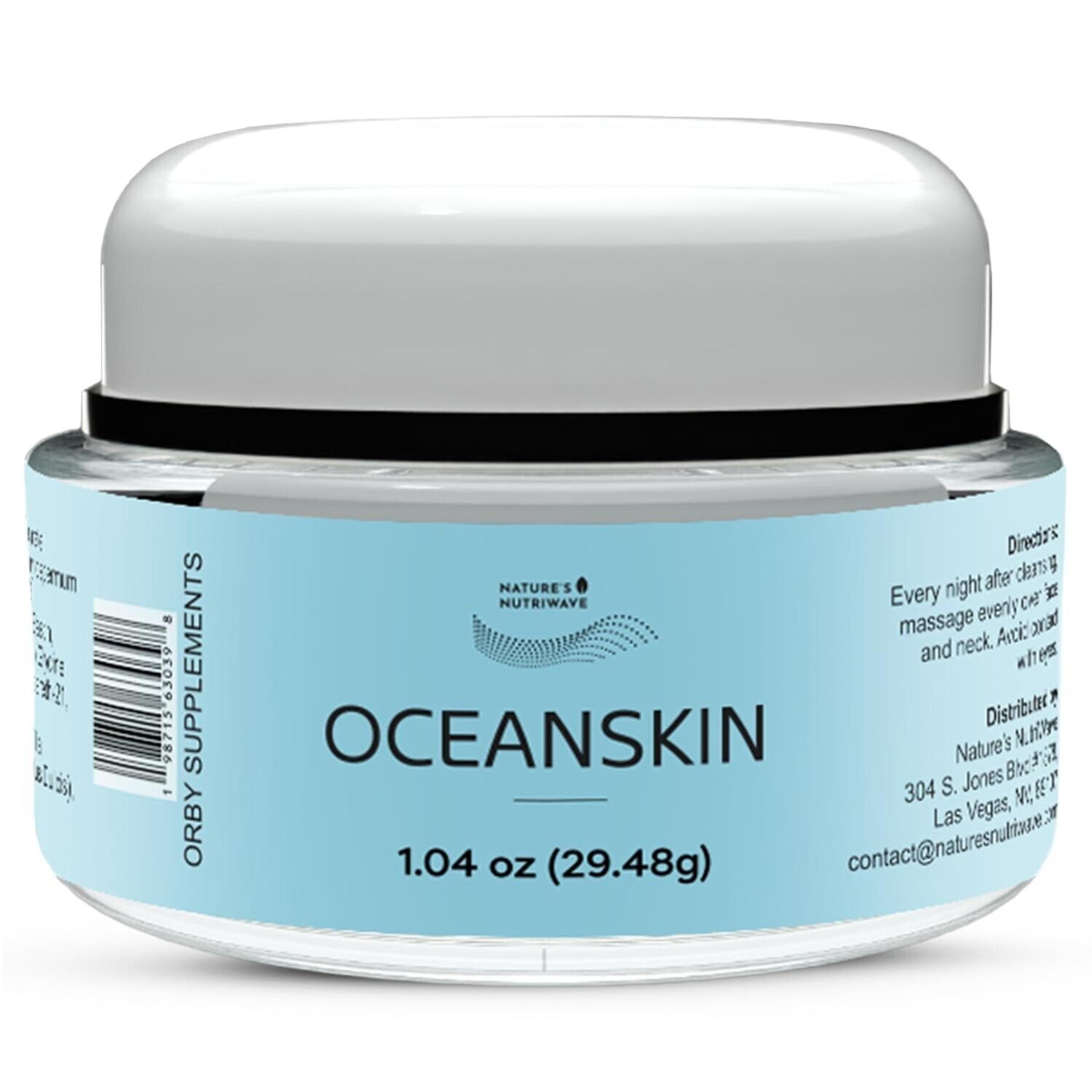 Nature's Nutriwave OceanSkin Marine-Based Hydrating Face Cream Lightweight NEW