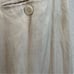 Aritzia Le Fou Wilfred high rise wide leg white linen blend pants size 4