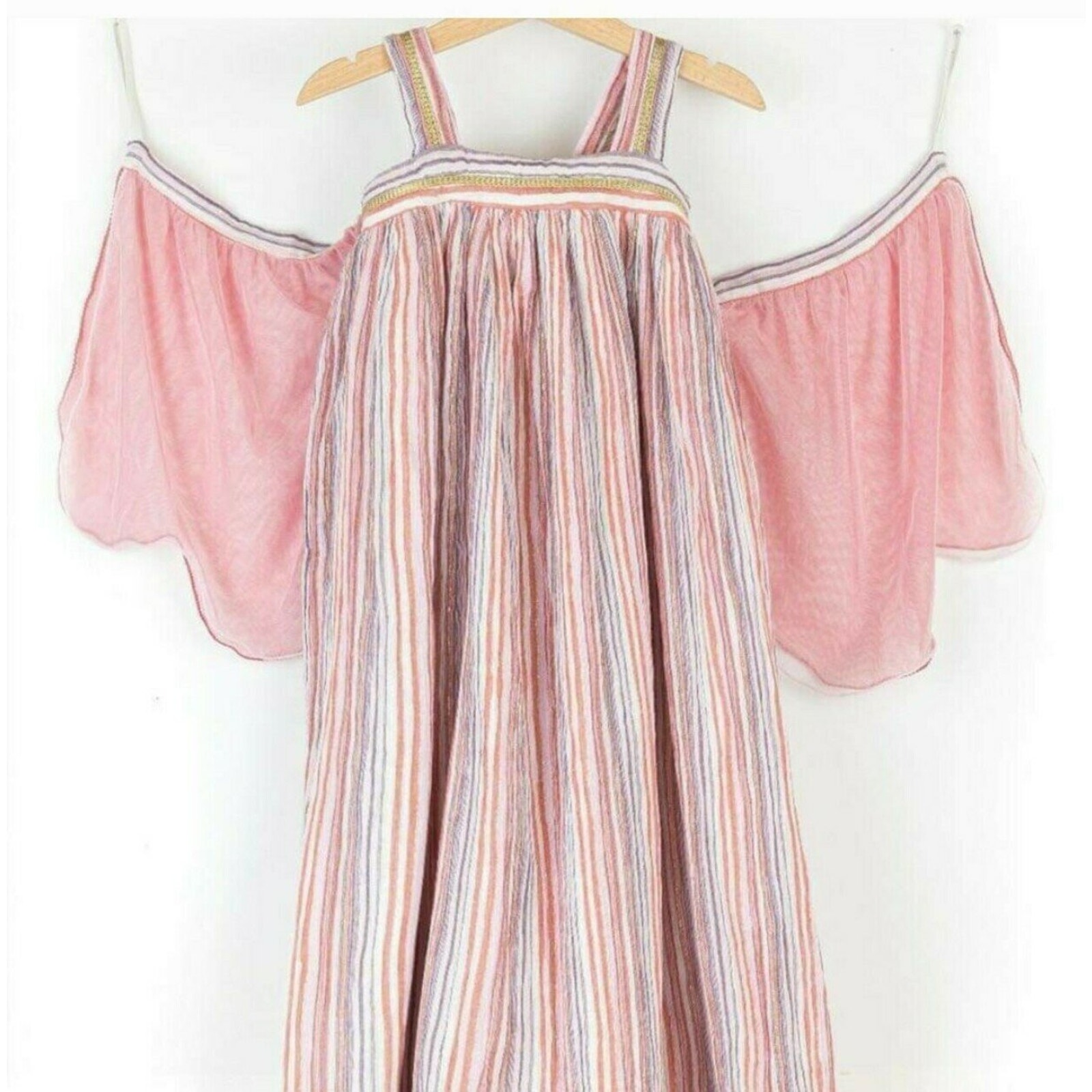 Wildling Well Dressed Wolf Sunset Stripe Whimsical Josie Maxi Dress Set