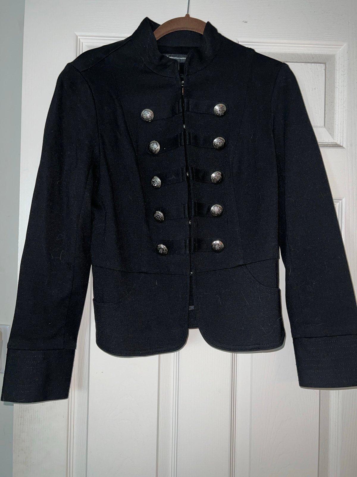 Inc Black Women's Jacket Size Large Gently Used
