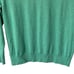 Brooks Brothers Teal 100% Combed Cotton VNeck Sweater Size Large V Neck