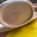 RARE MIKASA SPRING HIBISCUS-SET OF 5.Serving bowl,salt&pepper,gravy boat/saucer