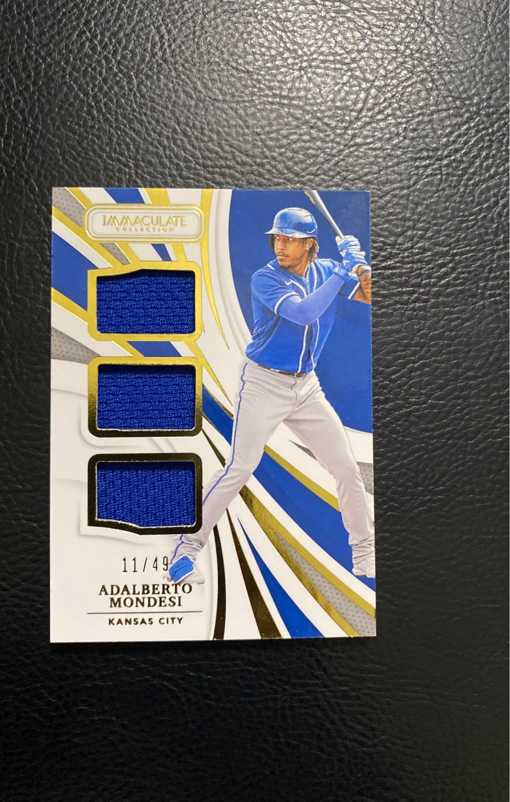 Adalberto Mondesi Immaculate Patch