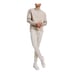 ASOS DESIGN skinny ankle grazer smart jogger with contrast drawcord beige 28x30