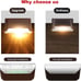 Solar Deck Lights Outdoor,24 Pack Solar Deck Lights