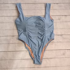 J. Crew blue swimsuit size 20