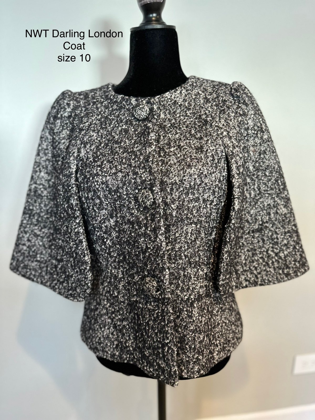 NWT Darling London Cape Jacket