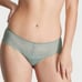 Victoria’s Secret Sage Dust Unlined Lace-Up Corset Top & Lace Trim Hipster Thong