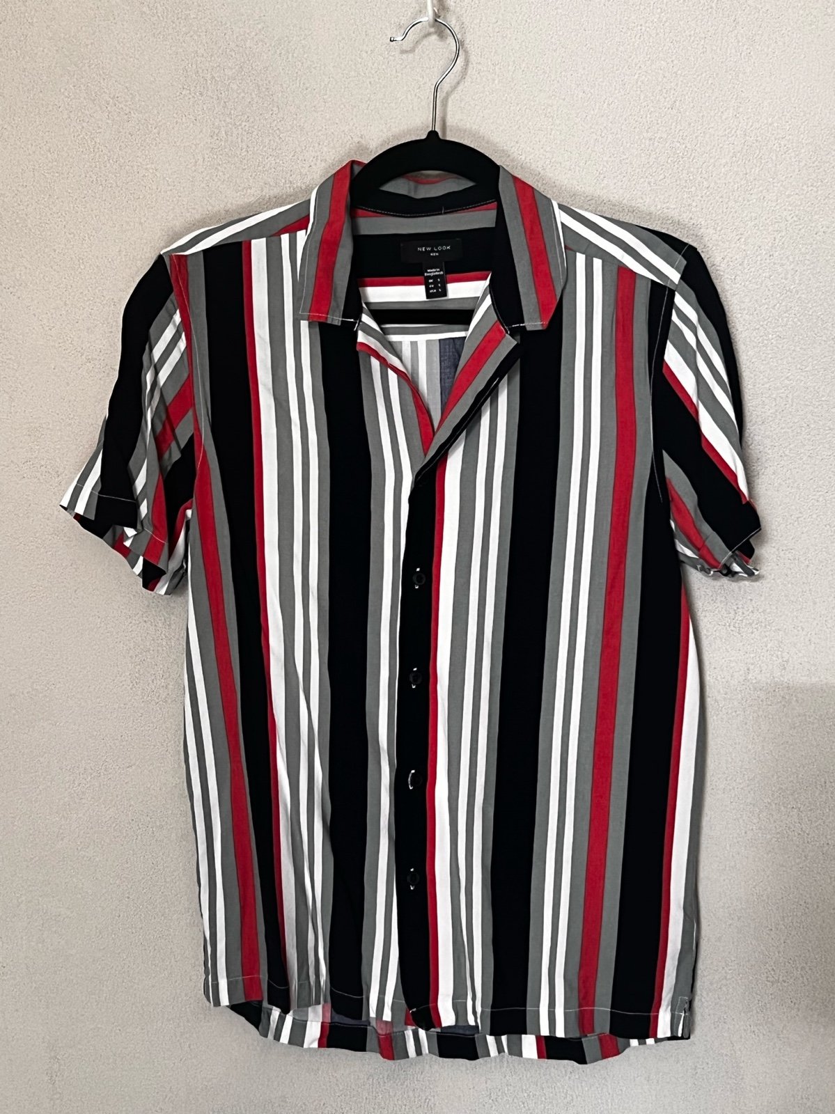 Asos Striped Short Sleeve Shirt SH7008 Asos Striped Short Sleeve Shirt SH7008
