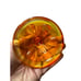 Viking MCM Vintage Epic 6 Petal Persimmon Amberina 18.25 Swung Vase