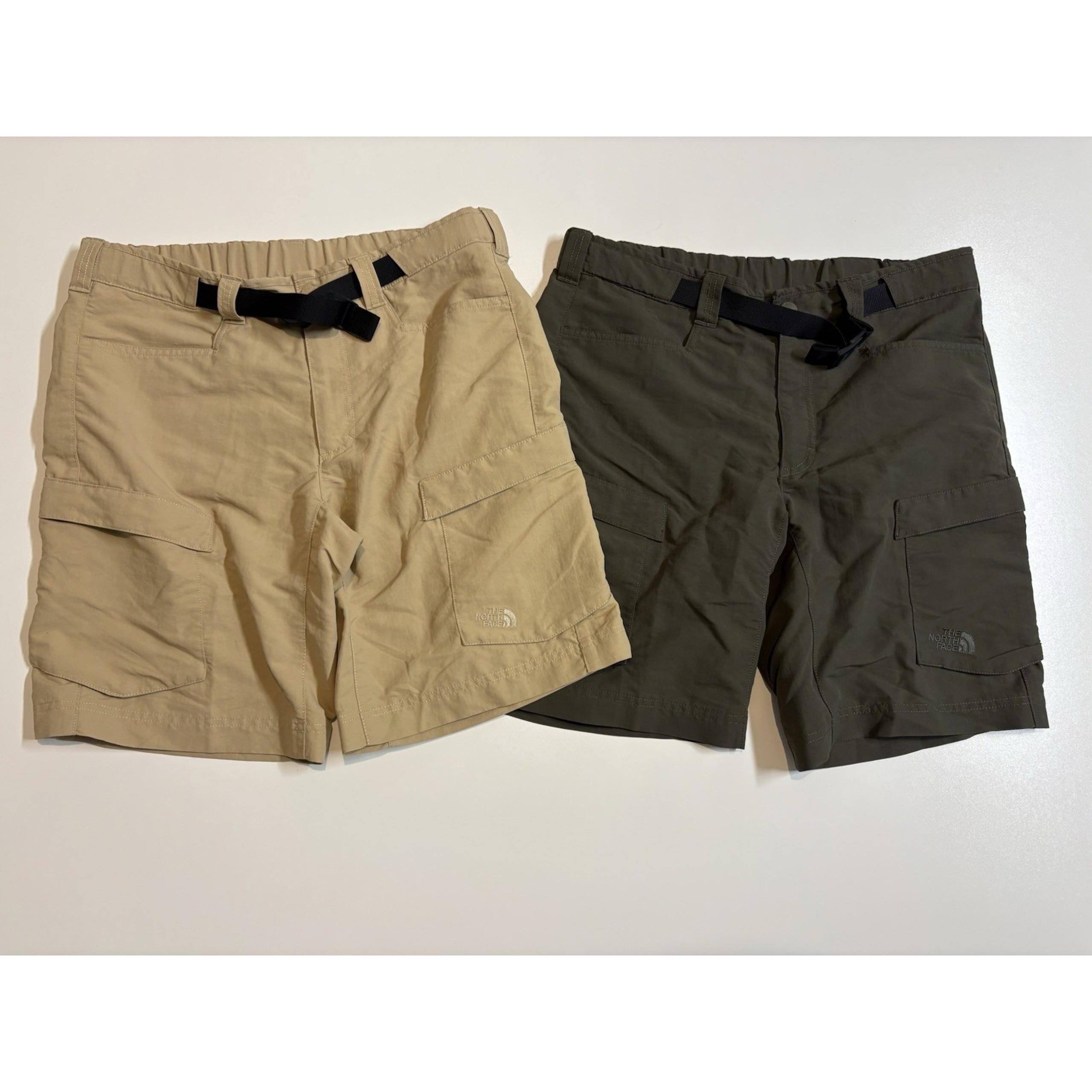Men's The North Face Cargo Belted Khaki Shorts Size 32 Bundle Of Two