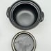 Rice Cooking Pot Stoneware Double Lidded Made in Japan Yokkaichi Bankoyaki