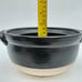 Rice Cooking Pot Stoneware Double Lidded Made in Japan Yokkaichi Bankoyaki