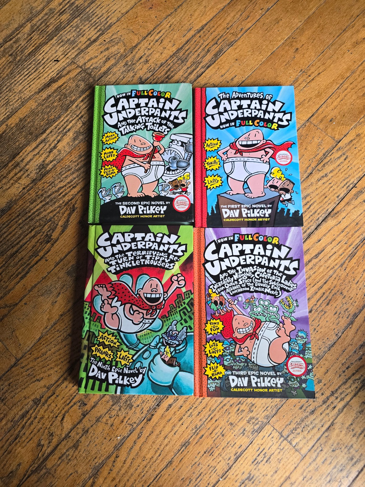 Captain Underpants Books