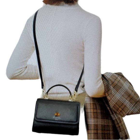 Laorentou Classic Leather Bag Shoulder Crossbody Purse Satchel Handbag WOMEN'S
