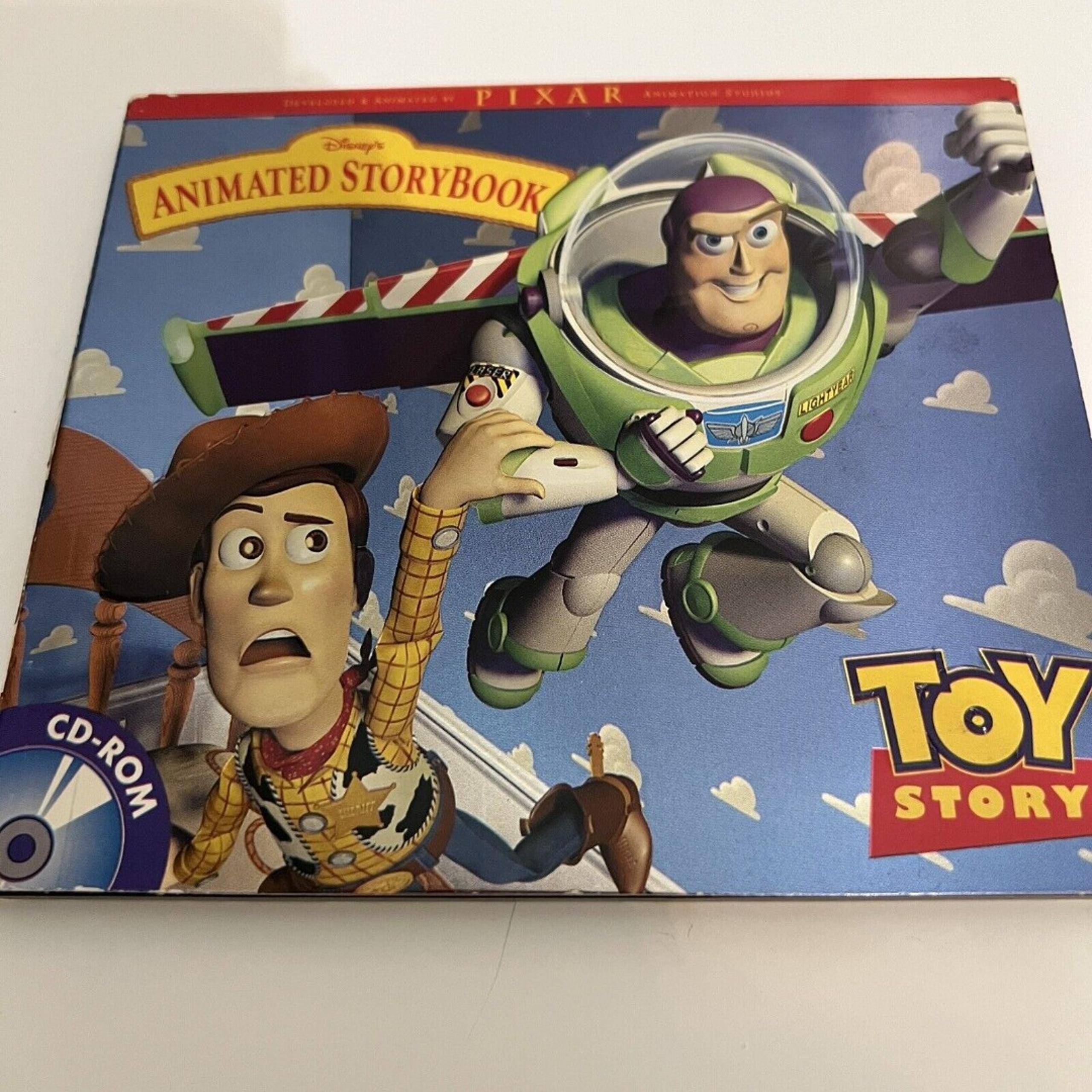 Disney's Toy Story Animated StoryBook PC Game Windows Macintosh, 1996