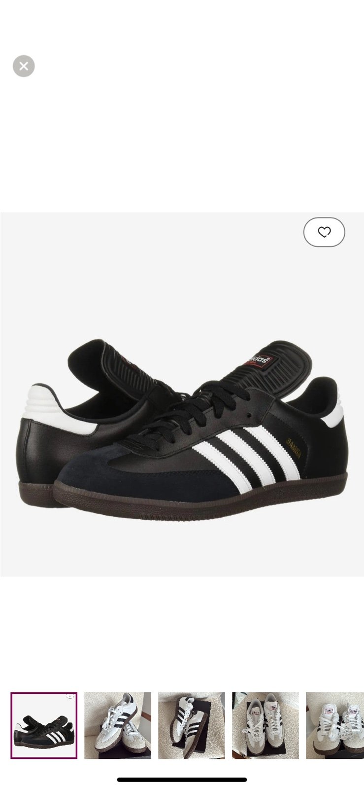 BNIB ADIDAS SAMBAS