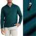 NWT Rhone commuter 1/4 zip long sleeve knit pullover sweater atlantic deep XXl