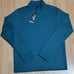 NWT Rhone commuter 1/4 zip long sleeve knit pullover sweater atlantic deep XXl