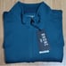 NWT Rhone commuter 1/4 zip long sleeve knit pullover sweater atlantic deep XXl