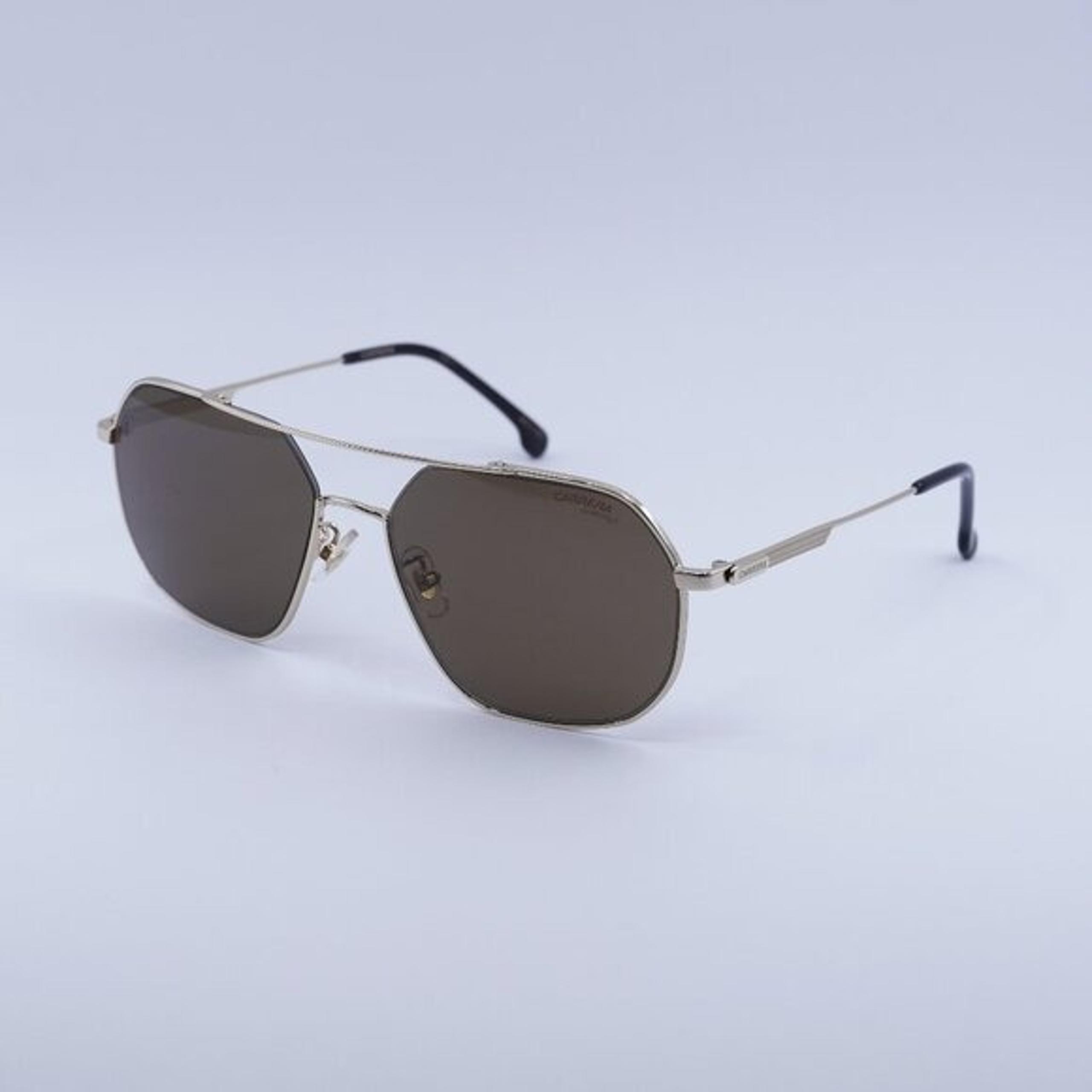New Carrera 1035/GS J5G 70 Sunglasses - Gold Frame, Brown Lenses