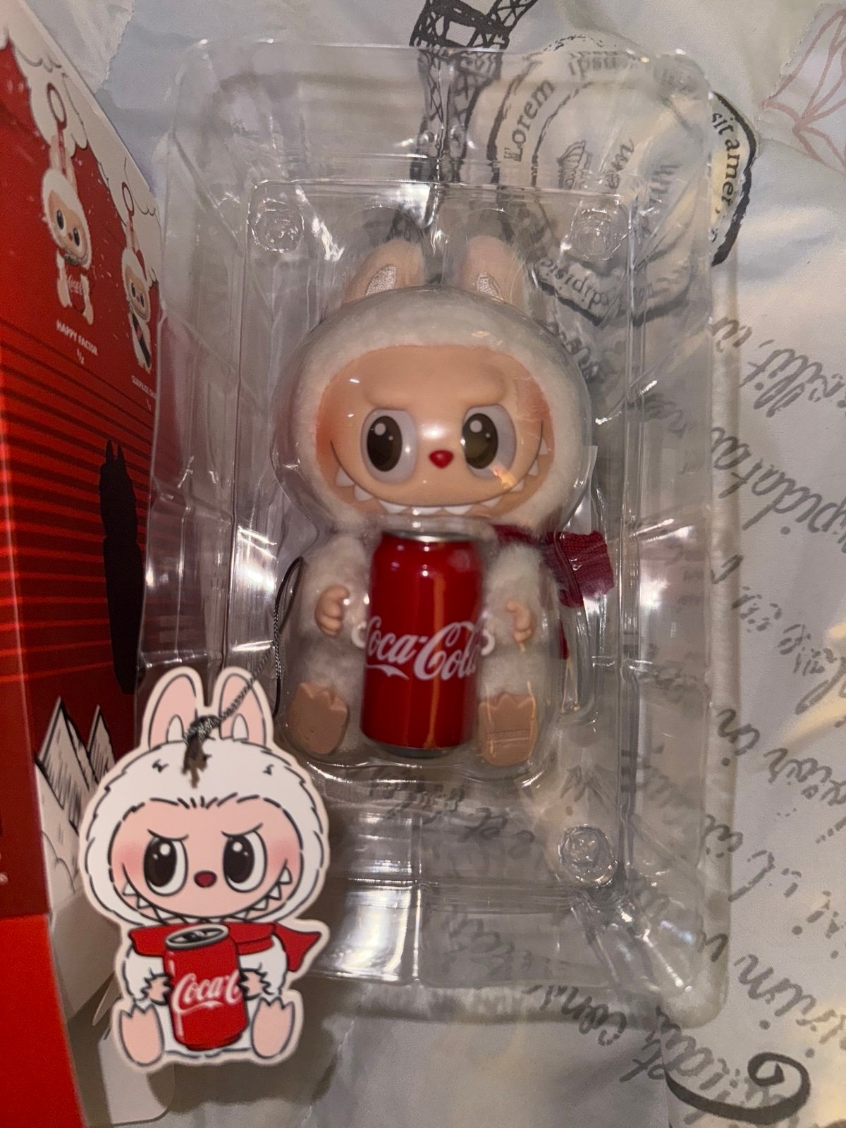 Pop Mart x Coca Cola The Monsters Labubu Happy Factor PPMT