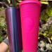 Starbucks Pink Studded & Stainless Steel