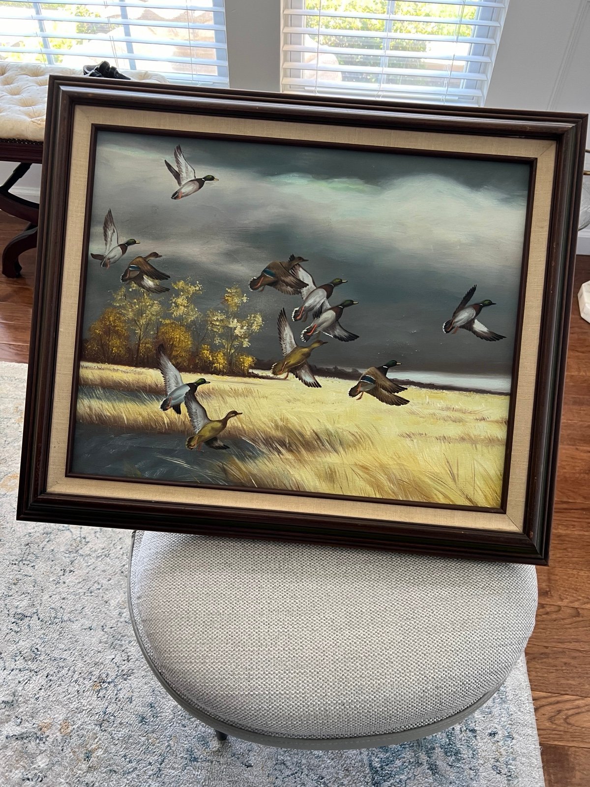 Vintage Painting on Canvas 16x20