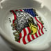 Lot of 3 vintage Harley Davidson ceramic Ashtarys o