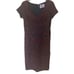 JS Collections V-Neck Blue Maroon Lace Dress Size 10 NWT