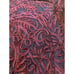 JS Collections V-Neck Blue Maroon Lace Dress Size 10 NWT