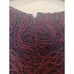 JS Collections V-Neck Blue Maroon Lace Dress Size 10 NWT