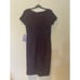 JS Collections V-Neck Blue Maroon Lace Dress Size 10 NWT