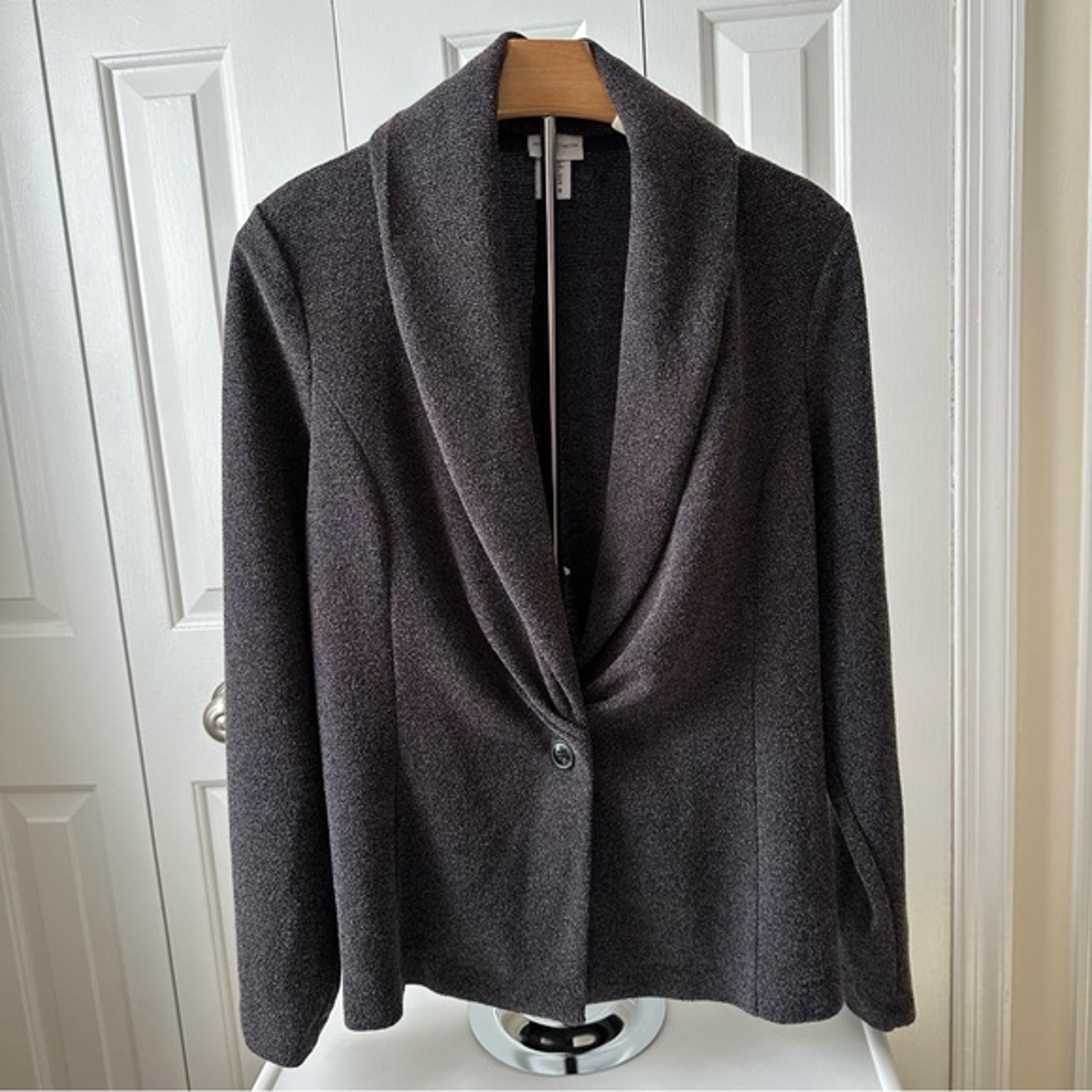 Jaclyn Smith Charcoal Blazer Size XL