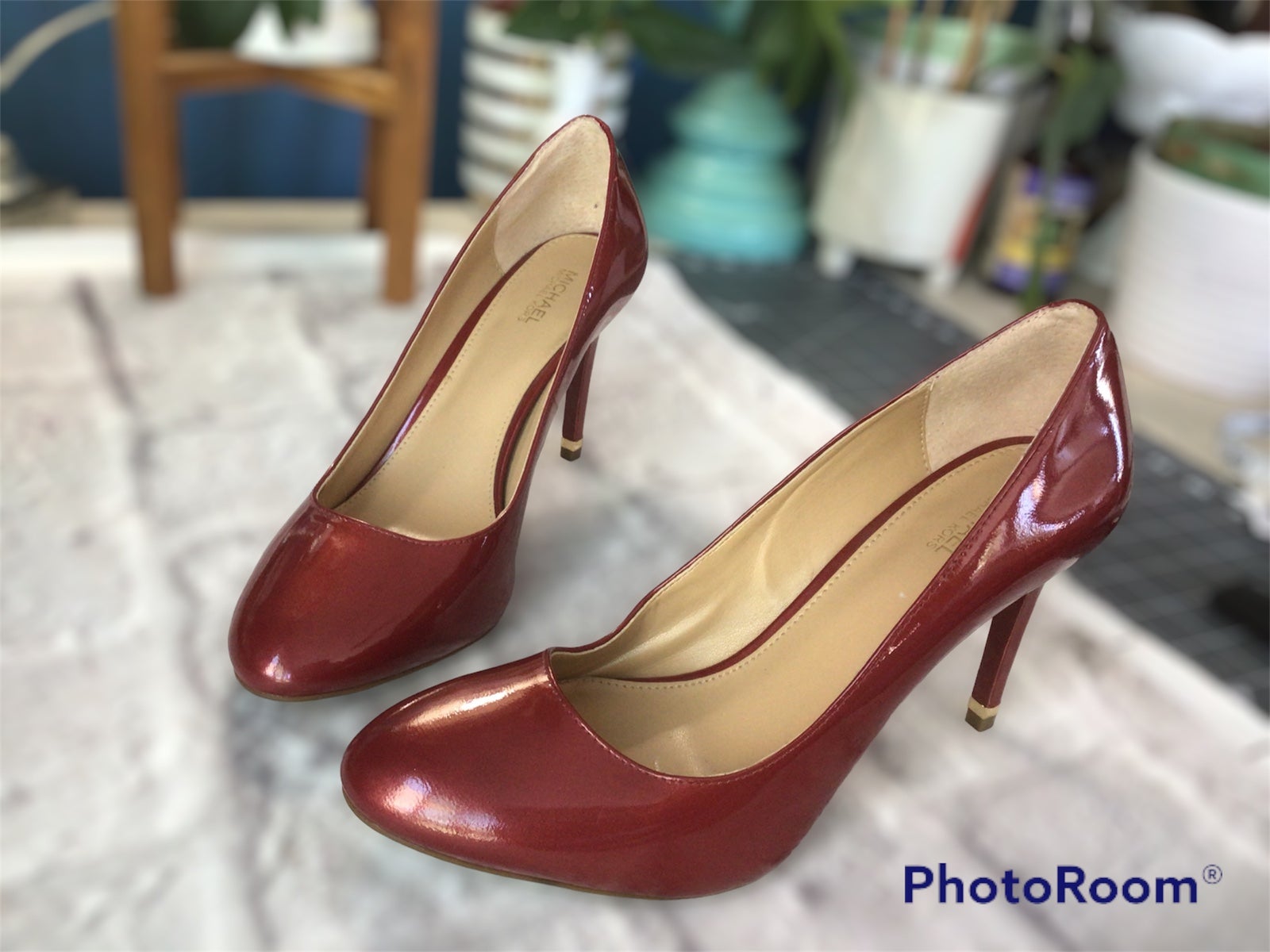 Red Michael Kors Heels