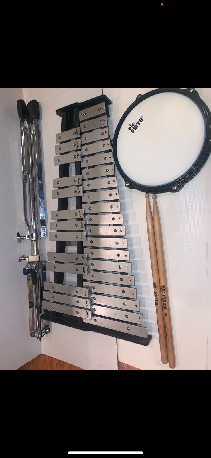 Vic firth percussion kit and xylophone set