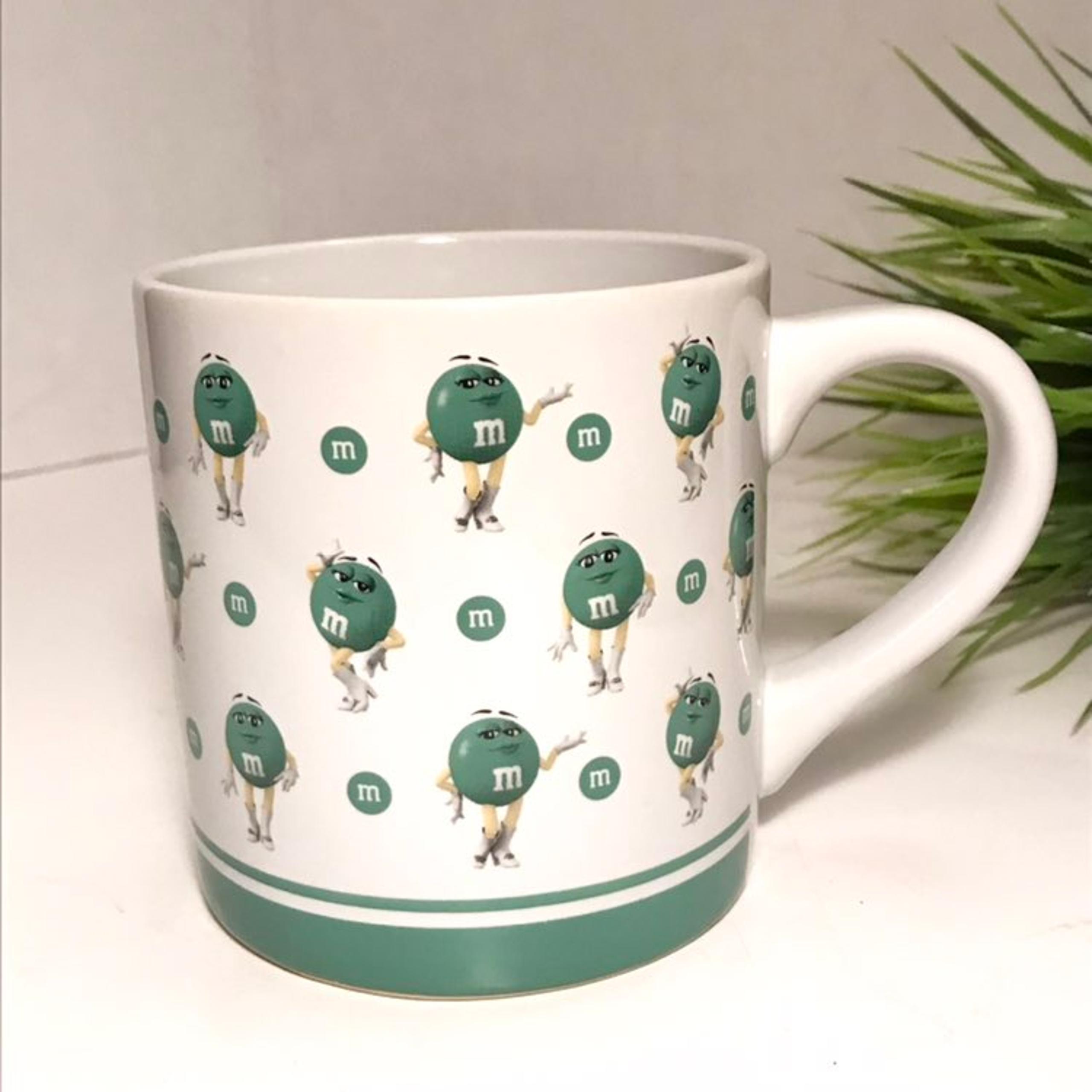M&M Green MM Coffee Mug Cup Girl Tea Official Mars