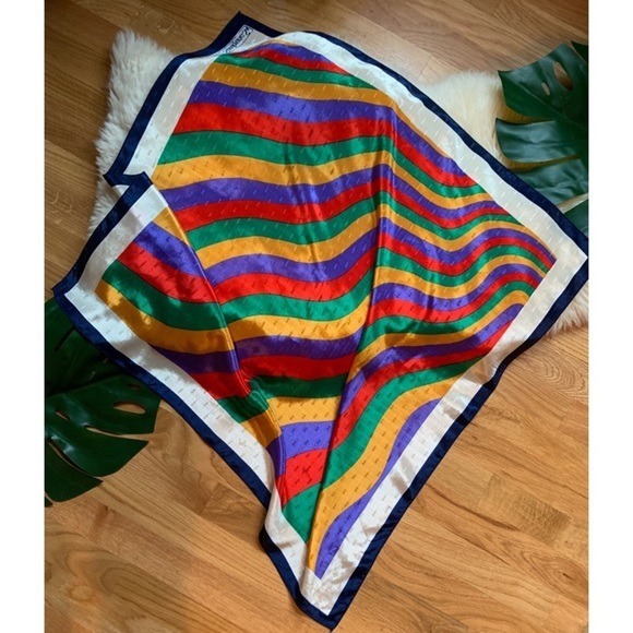 Sunkyung SA Silky Scarf Rainbow Multicolor