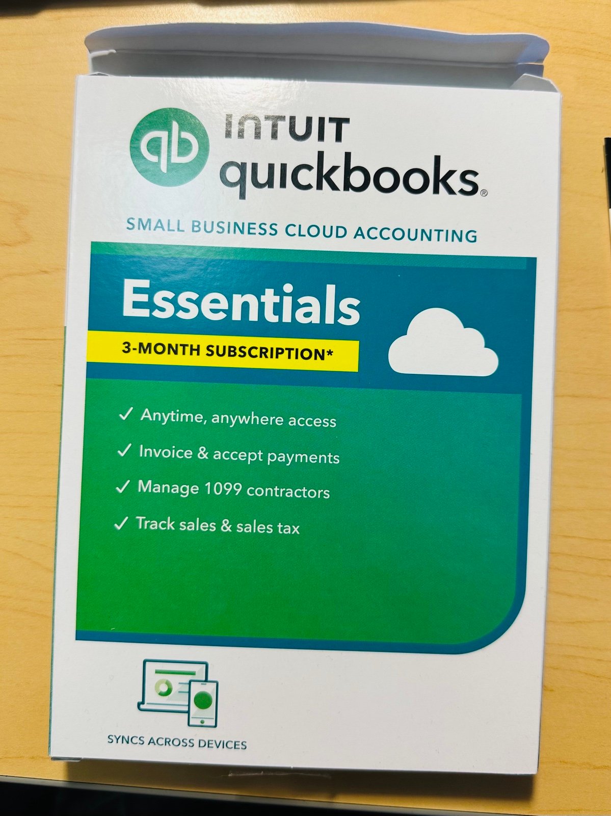 Intuit Quickbooks Essentials - open box