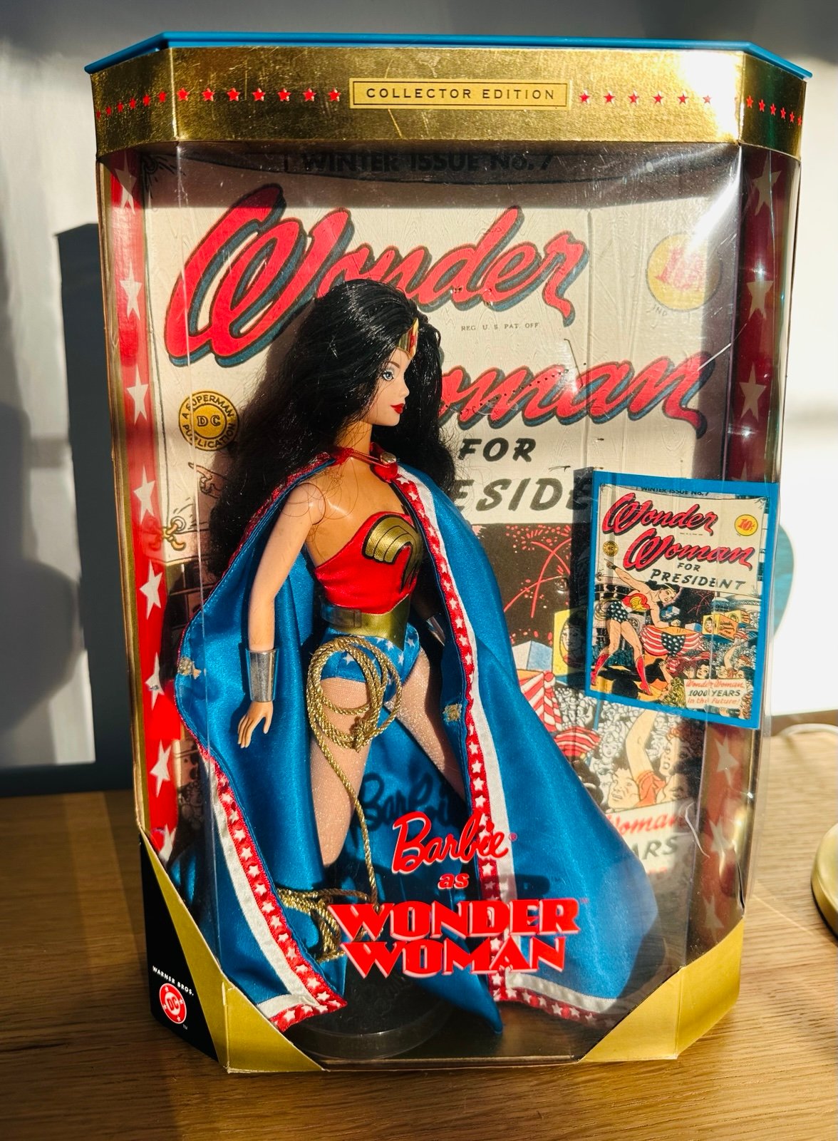 1999 Collector’s Edition Barbie as Wonder Woman doll