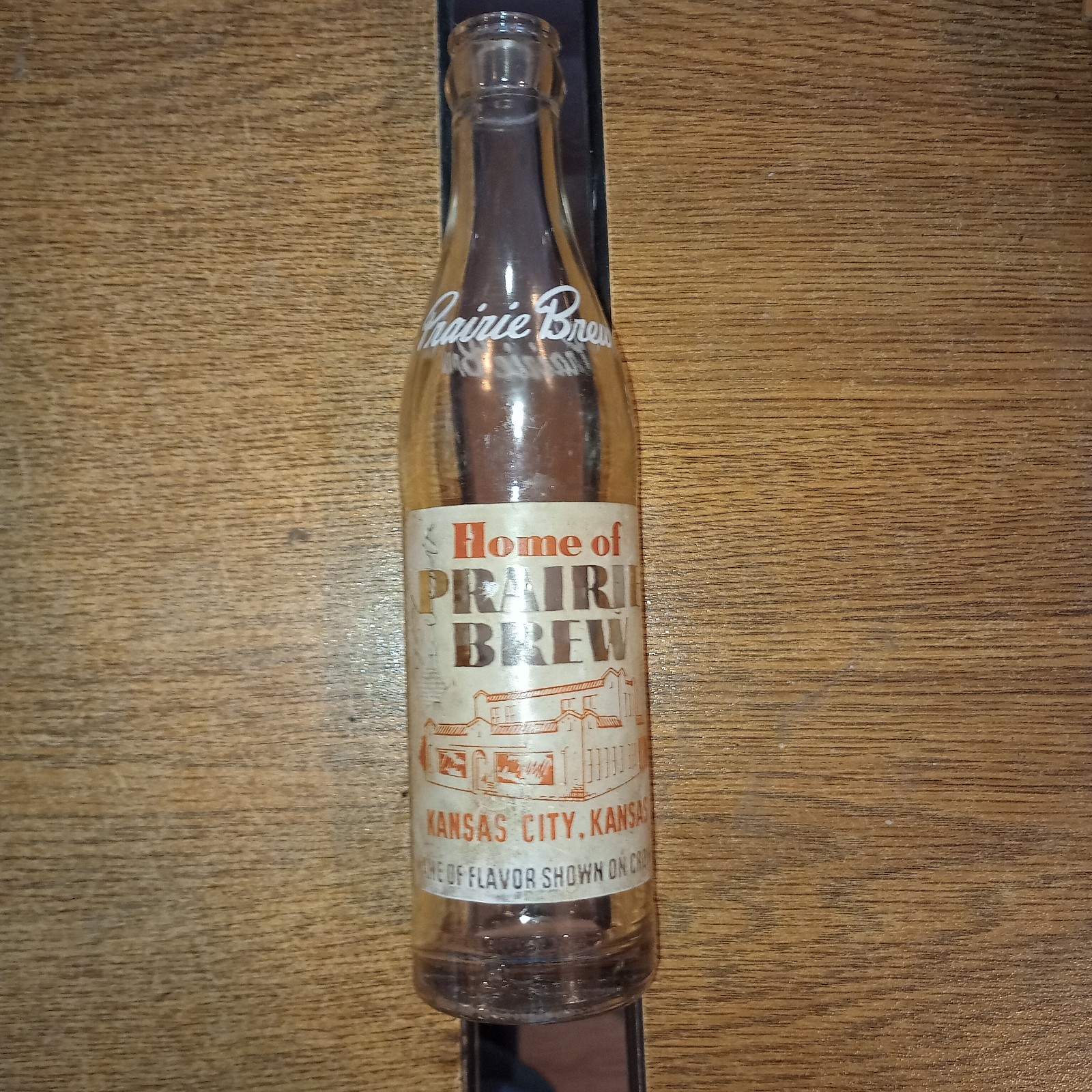 VERY RARE 1934 PRAIRIE BREW BOTTLE