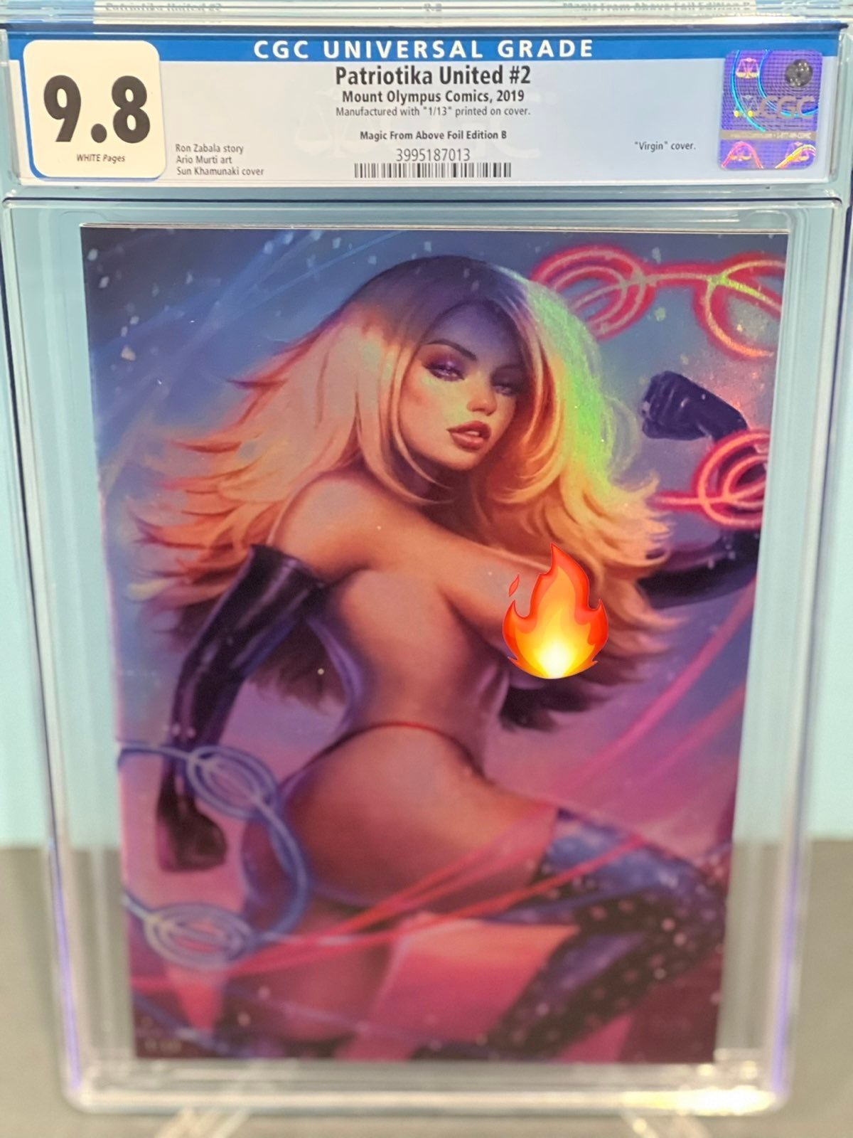 Patriotika United #2 CGC 9.8