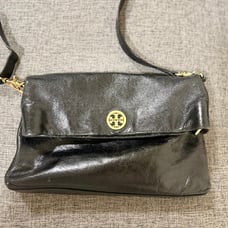Tory Burch black leather crossbody bag