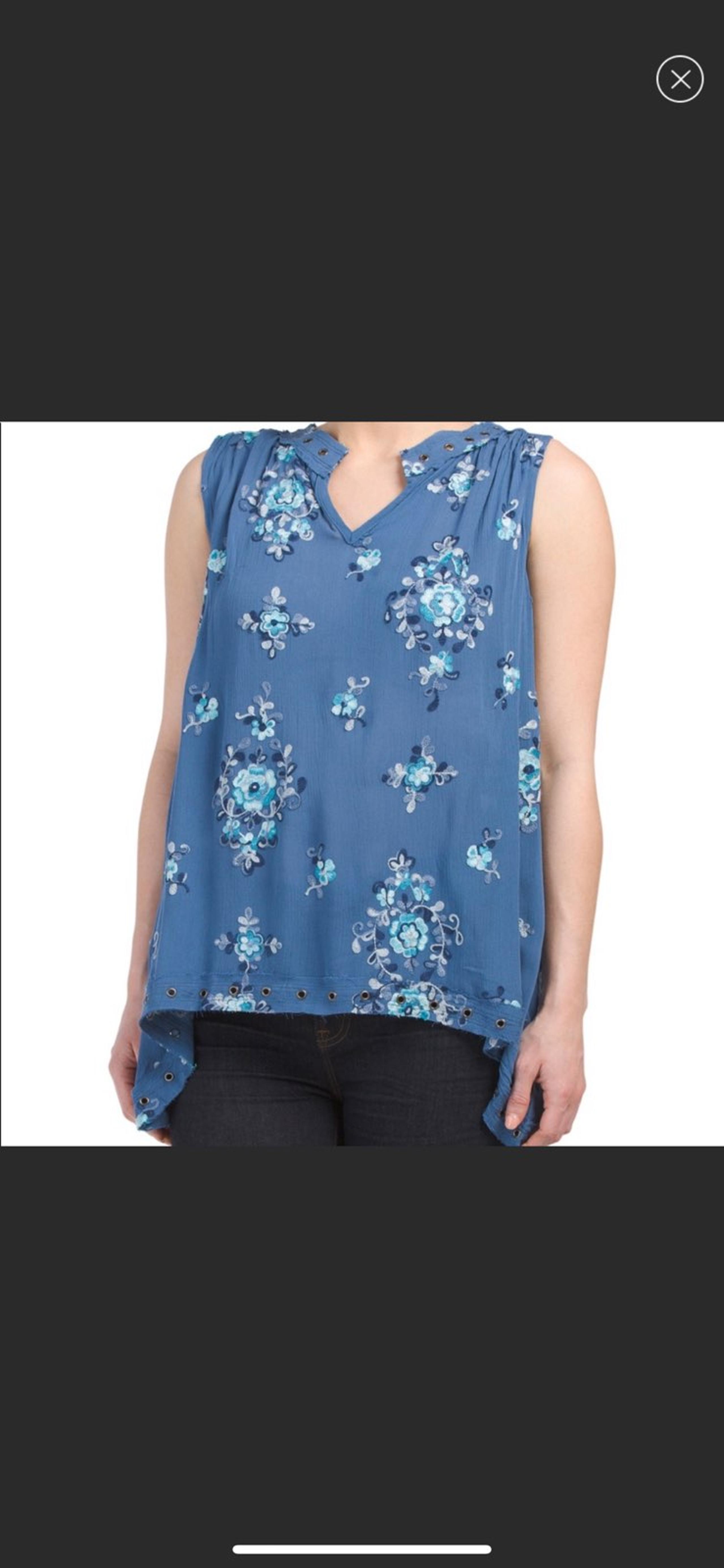Nanette Lepore Floral Tank Top