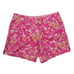 Lilly Pulitzer chum bucket pink and white mid rise 6 shorts size 8