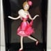 LADIES WITH ELEGANCE BLOWN GLASS ORNAMENT PINK PARTY LADY NWT