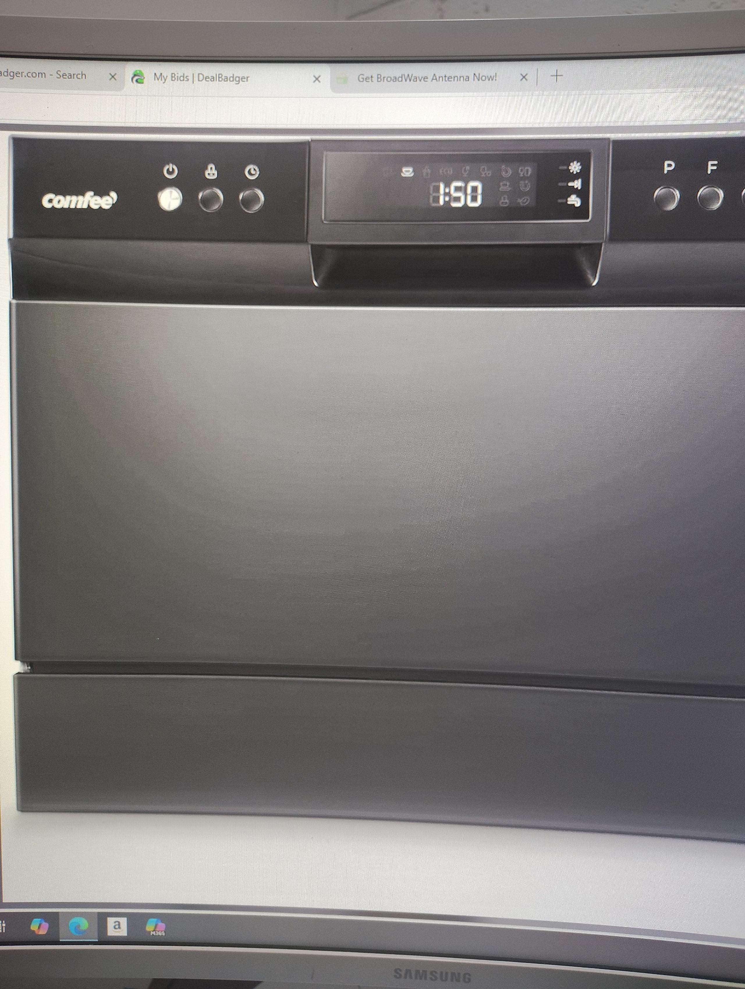 Countertop dishwasher in open box 3111